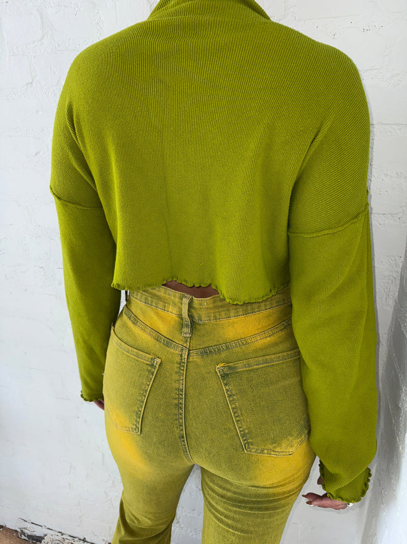 DESERT CHAMELEON RIBBED KNIT