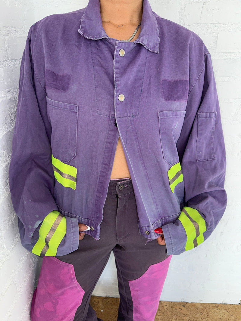 MECHANIC CROPPED JACKET