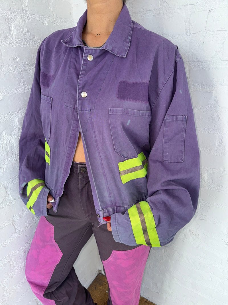 MECHANIC CROPPED JACKET