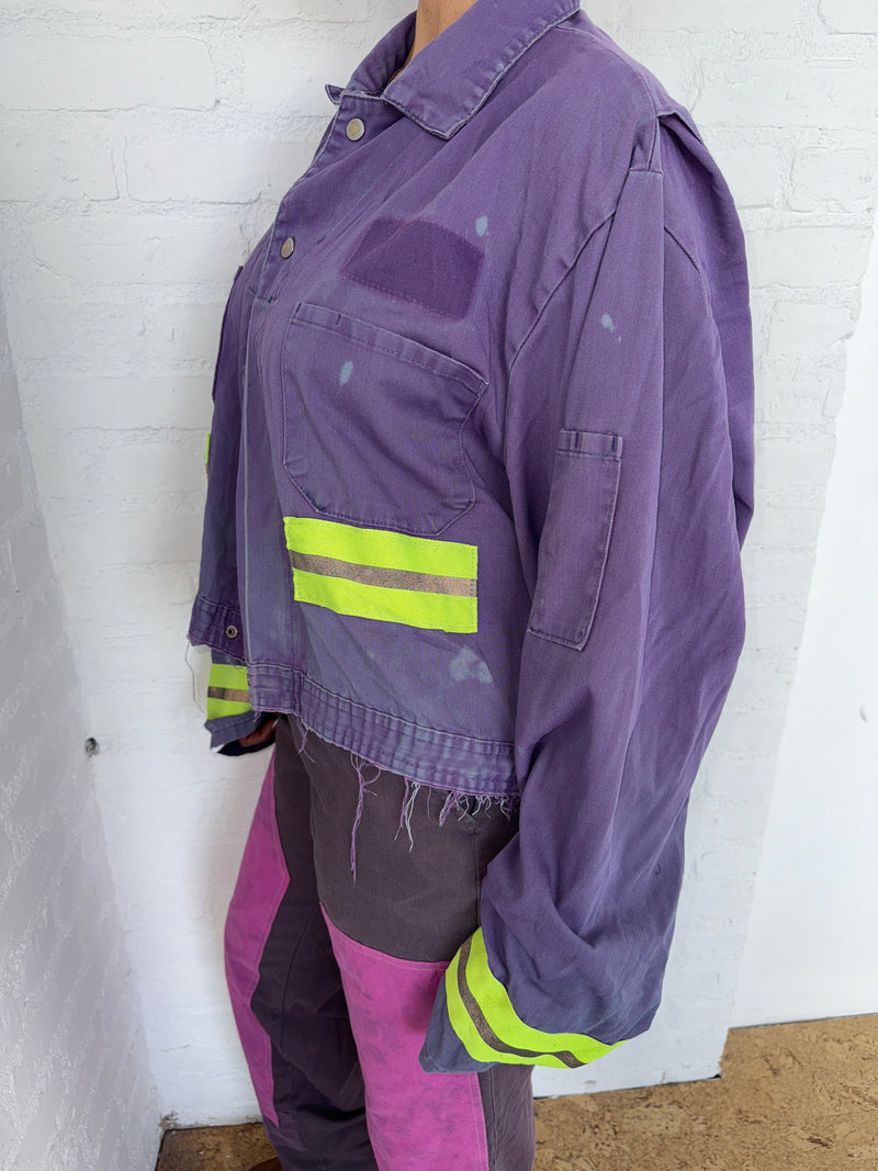 MECHANIC CROPPED JACKET