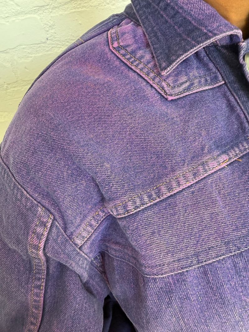 BOUGAINVILLEA DENIM DUSTER