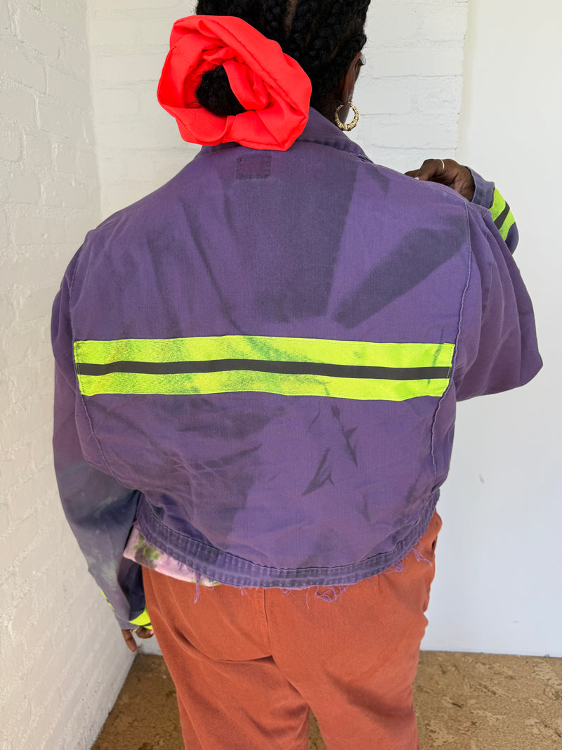 BOUGAINVILLEA MECHANIC CROPPED JACKET