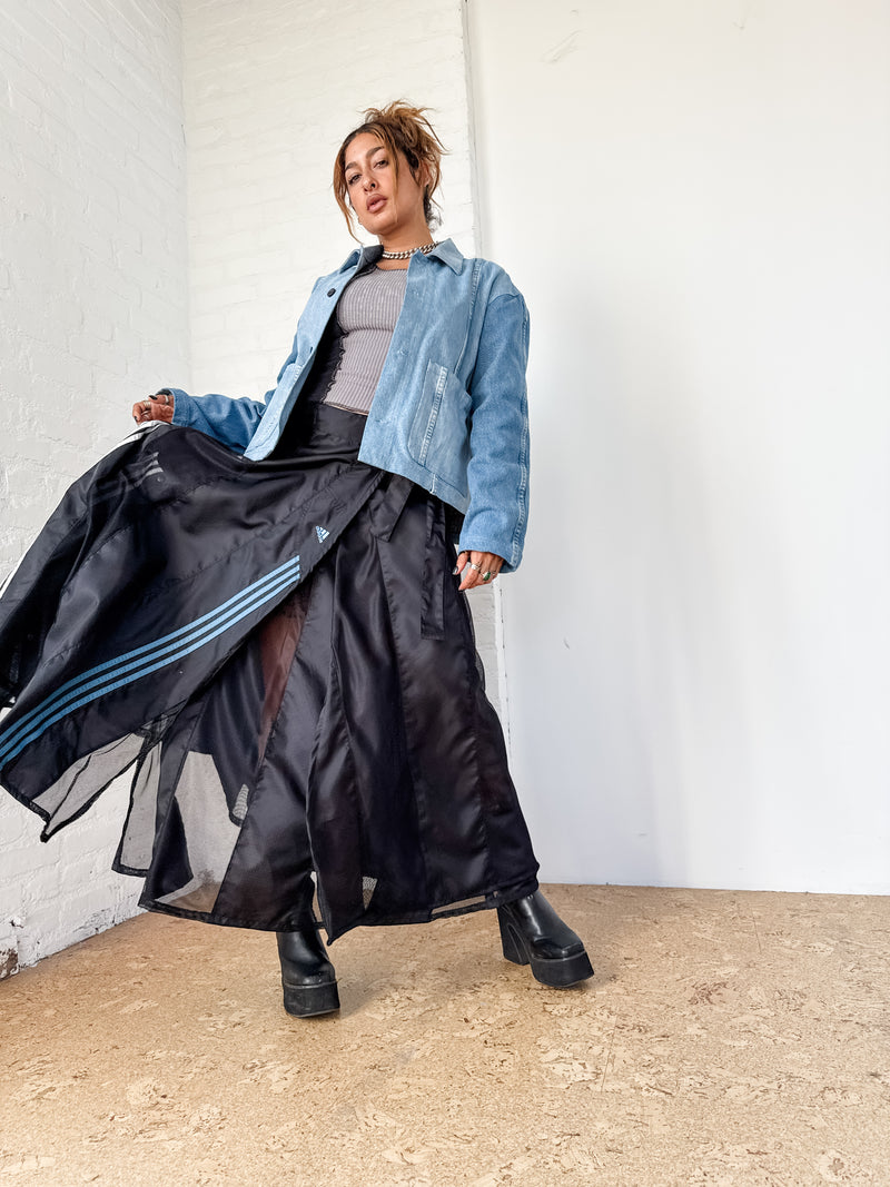 The Nylon Wrap Skirt