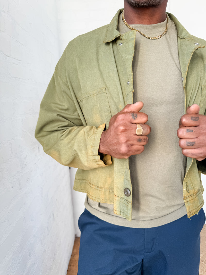 Cropped Mechanic Jacket