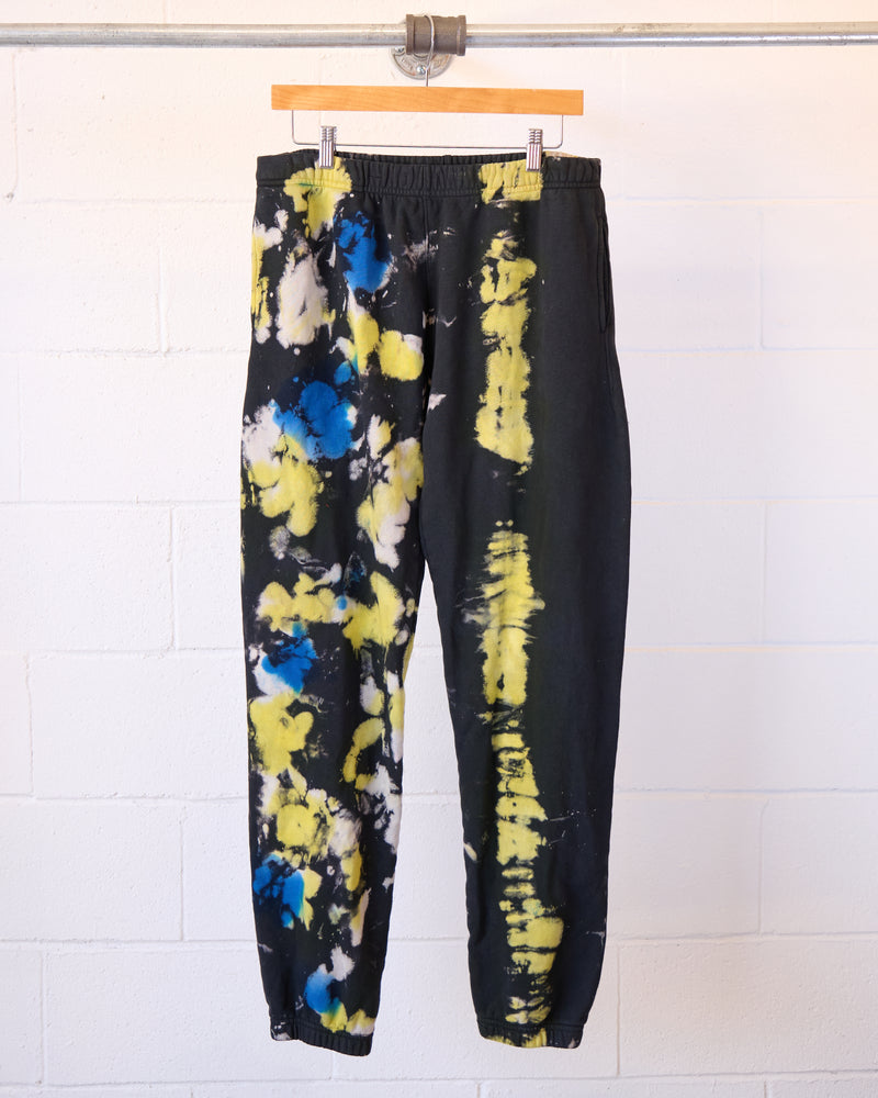 Moto Tie Dye Fitted Sweatpants