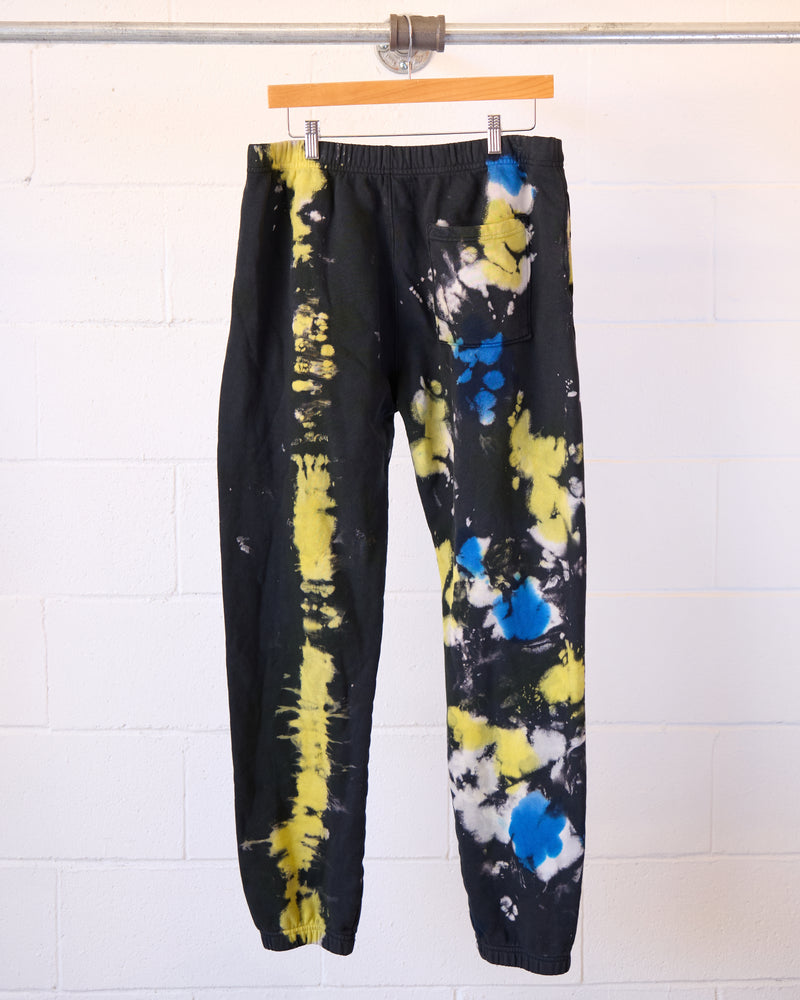 Moto Tie Dye Fitted Sweatpants