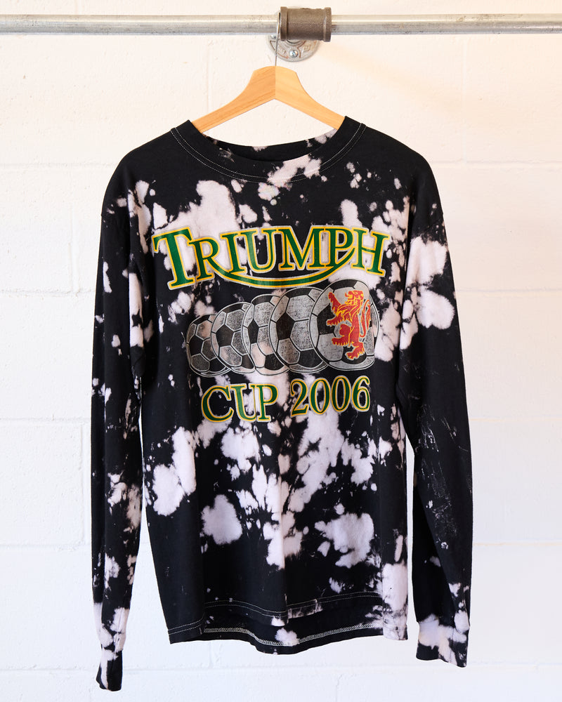 Tourmaline Tie Dye Long-Sleeve Graphic Tee