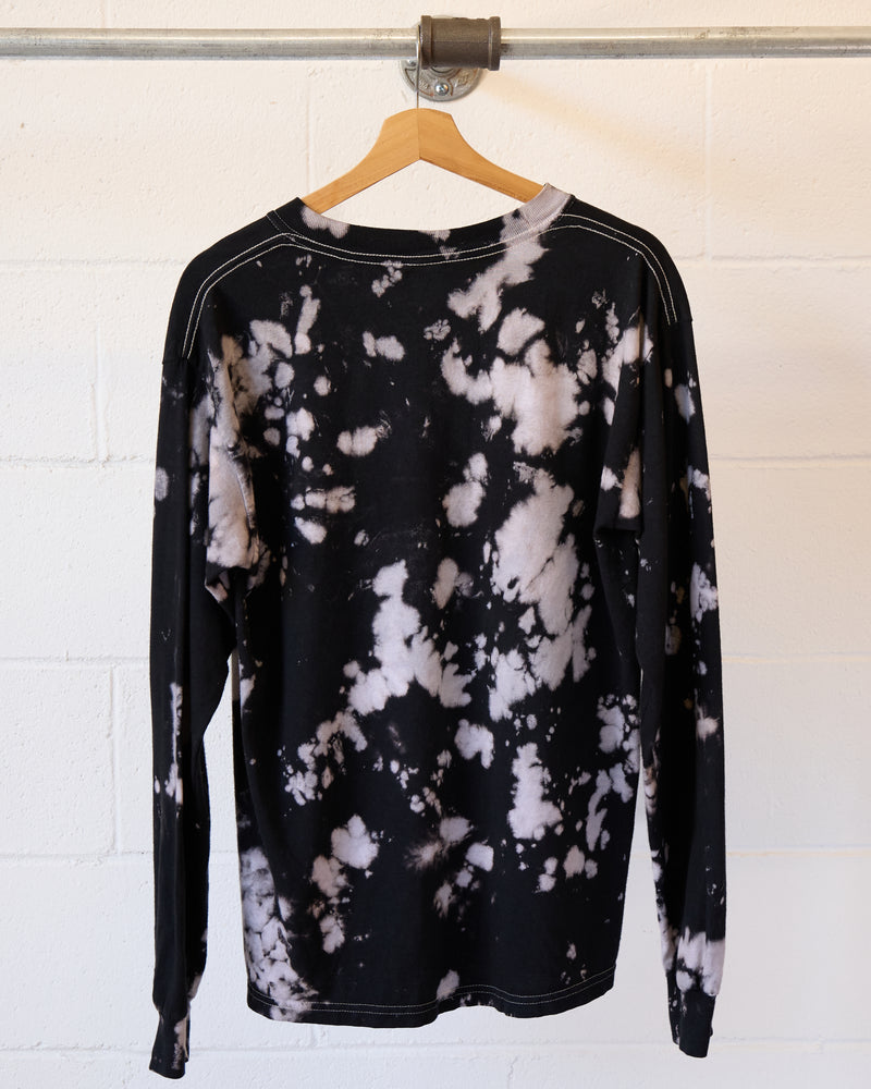 Tourmaline Tie Dye Long-Sleeve Graphic Tee