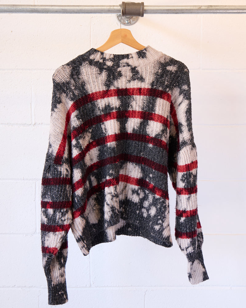 Striped Knit Sweater