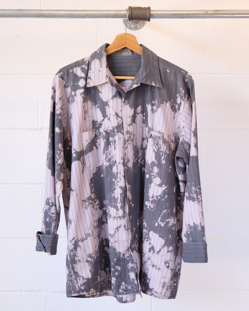 Tourmaline Light-wash Button-Up