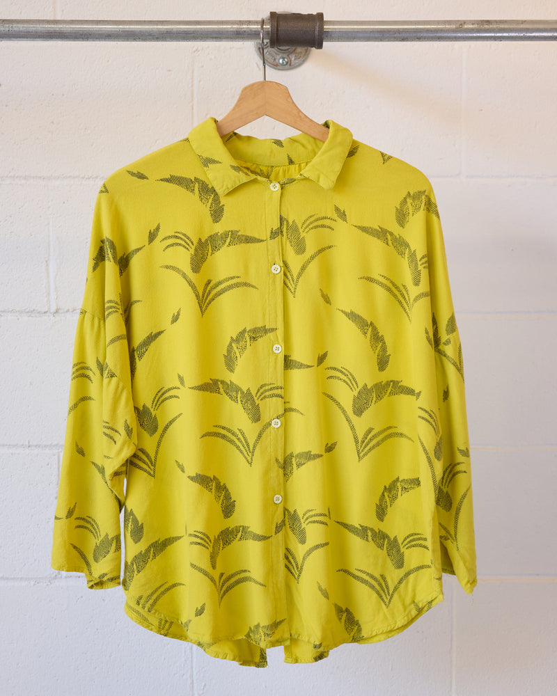 Sulphur Springs Graphic Print Button Up