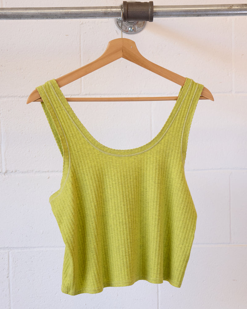 Sulphur Springs Ribbed Crop Tank
