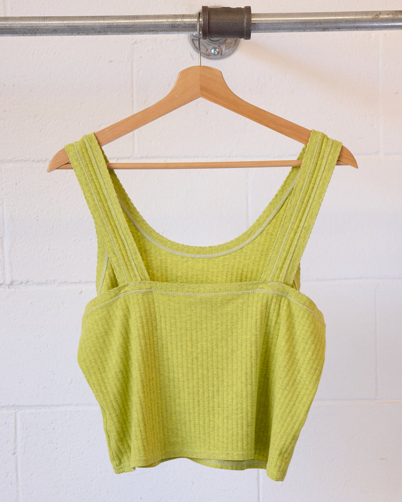 Sulphur Springs Ribbed Crop Tank