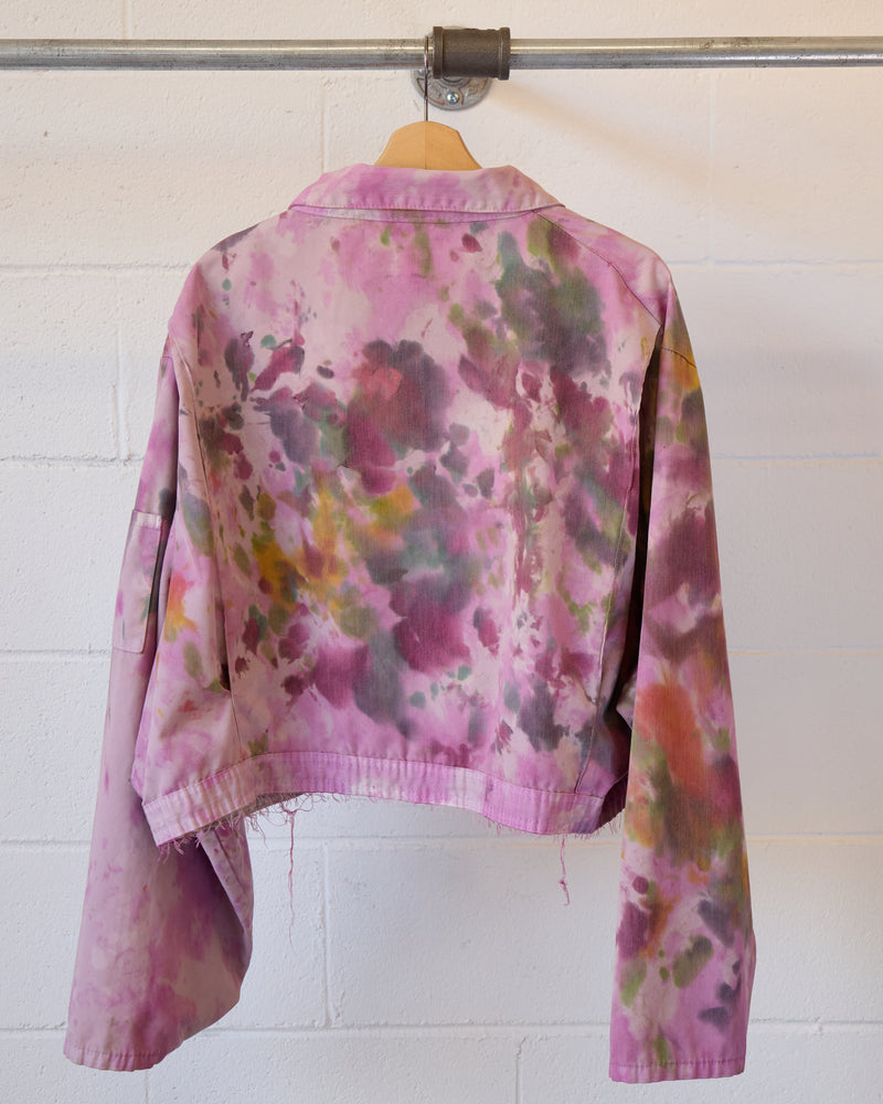 Wildflower Cropped Mechanic Jacket