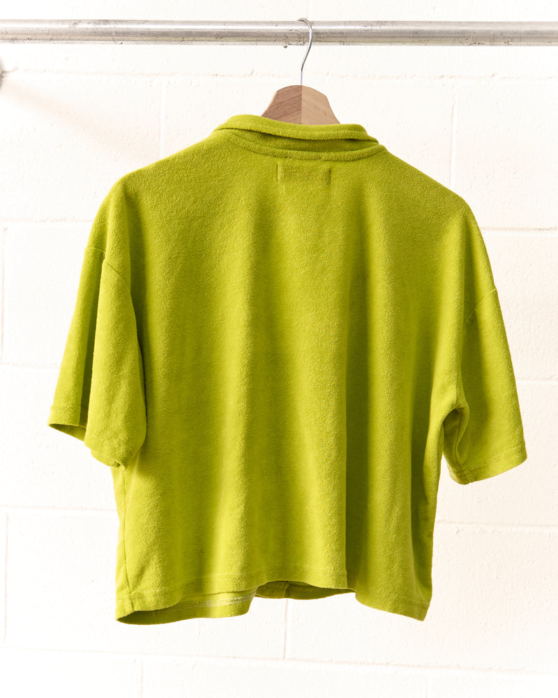Sulphur Springs Terry Cloth Button Up