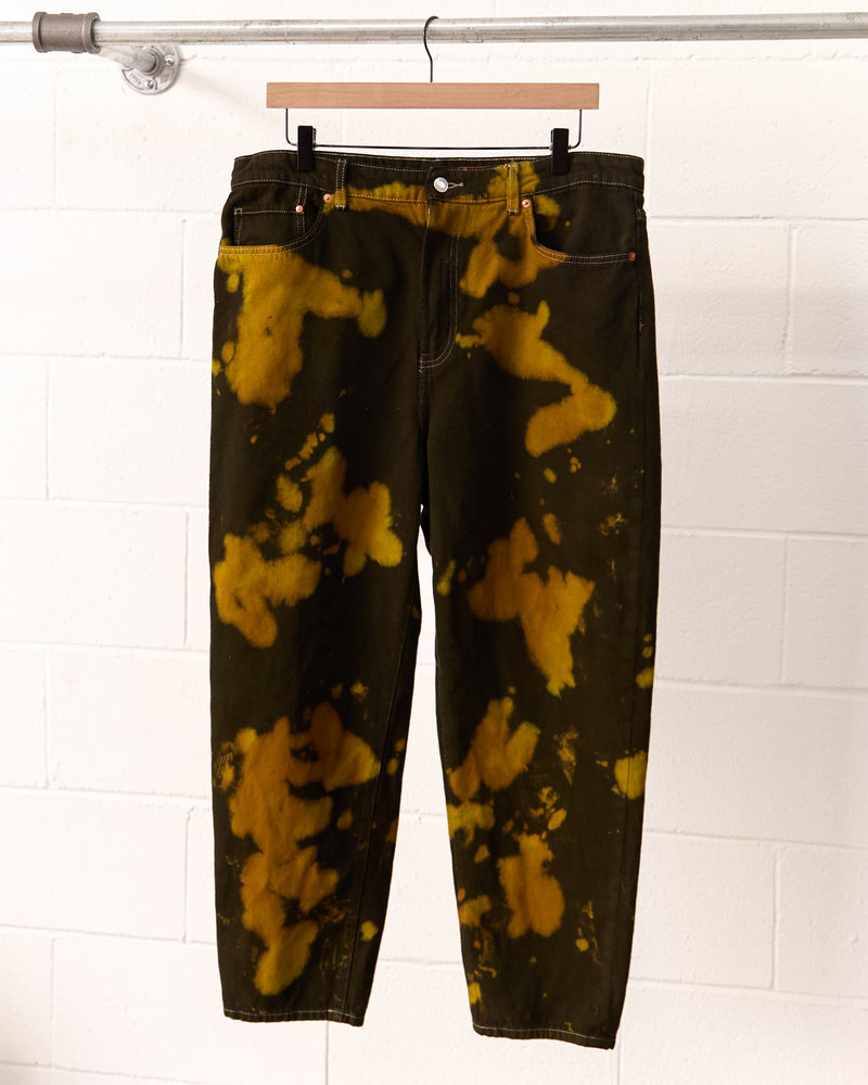 TORTOISE SHELL TIE DYE Straight Leg Pant