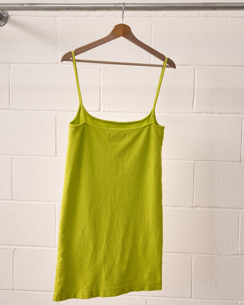 SULPHUR SPRINGS Terry Cloth Mini Dress