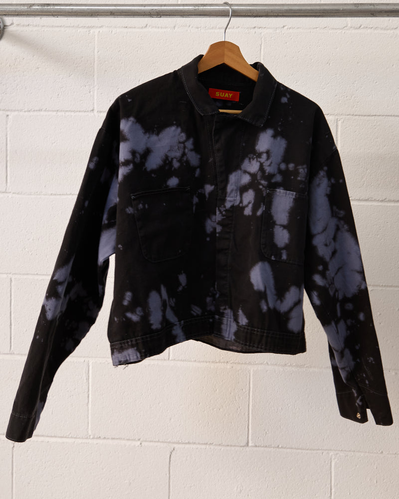 TOURMALINE CROPPED MECHANIC JACKET