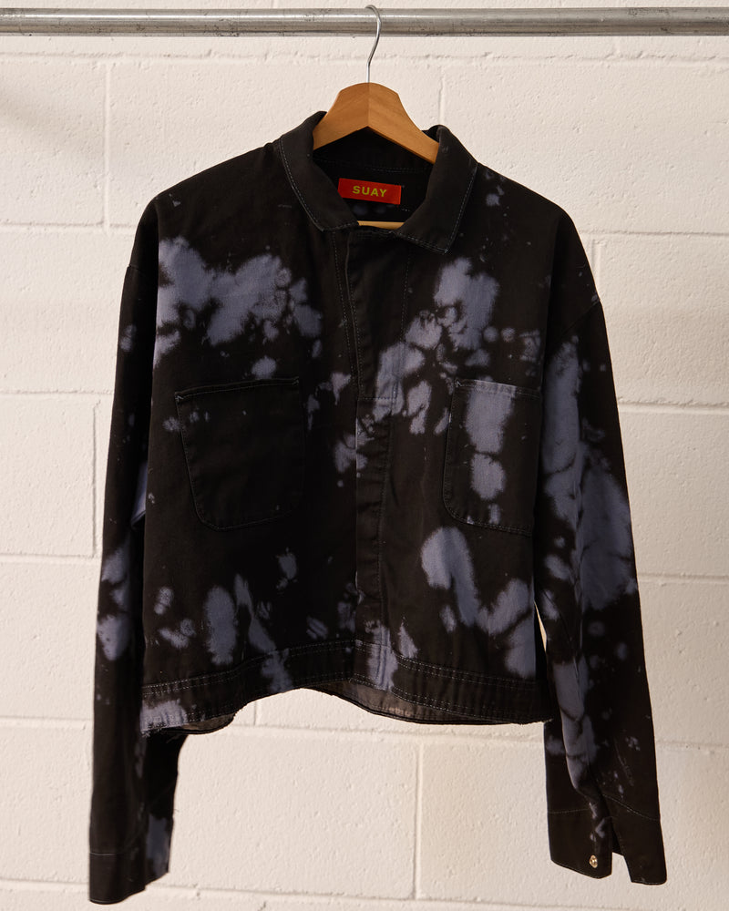 TOURMALINE CROPPED MECHANIC JACKET