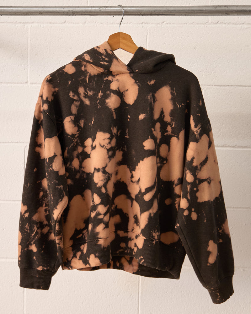 TORTOISE SHELL TIE DYE HOODIE