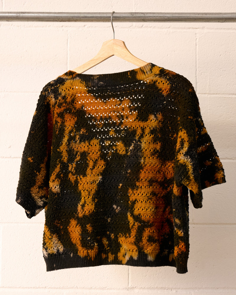 Monarch short-sleeve knit cardigan
