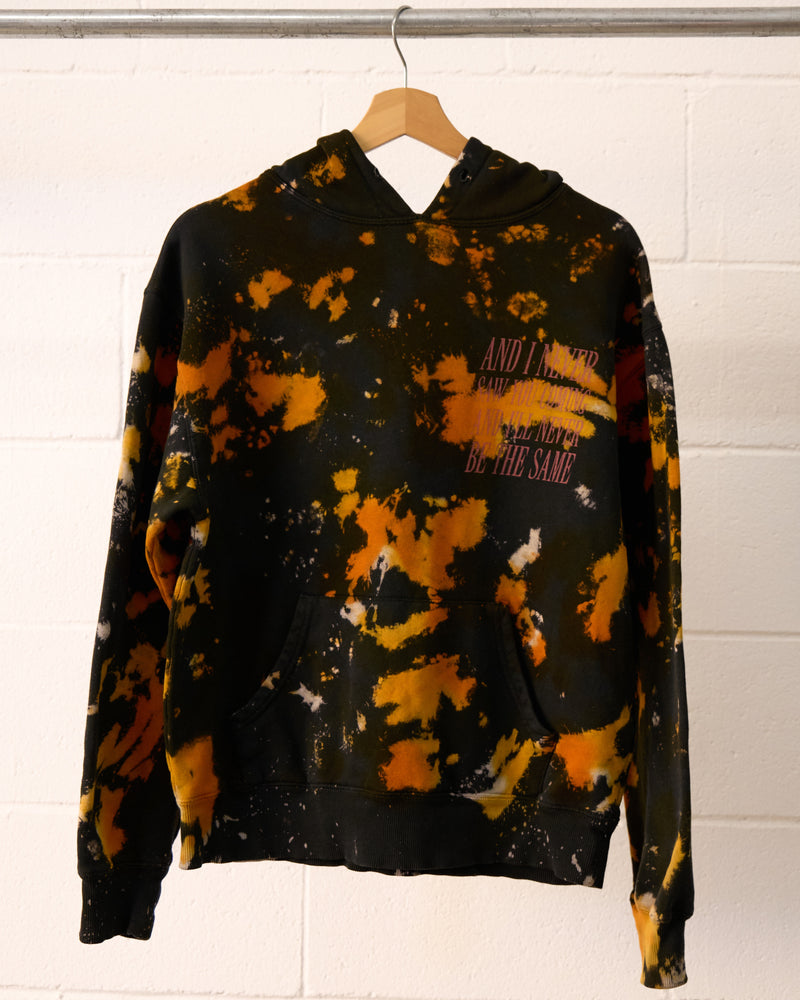 Monarch graphic print pullover hoodie