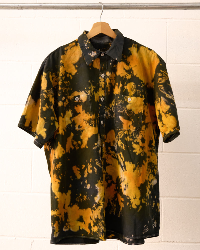 Monarch short sleeve button up