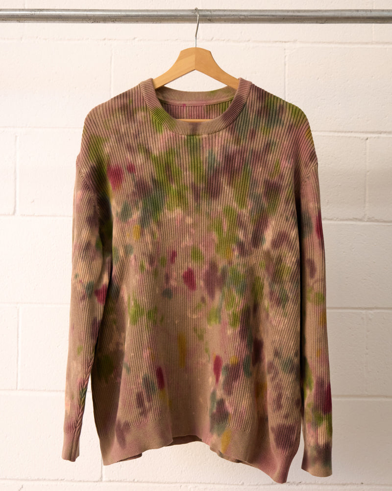 Wildflower long sleeved crewneck sweater