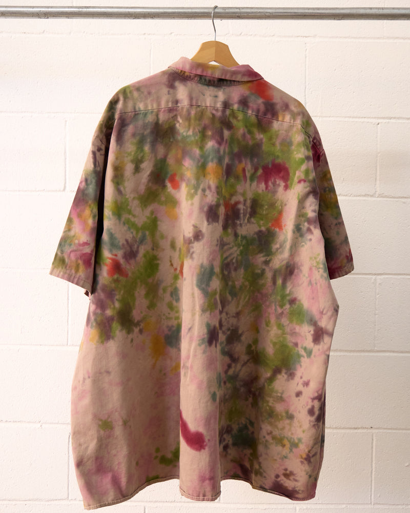 Wildflower short sleeve button up