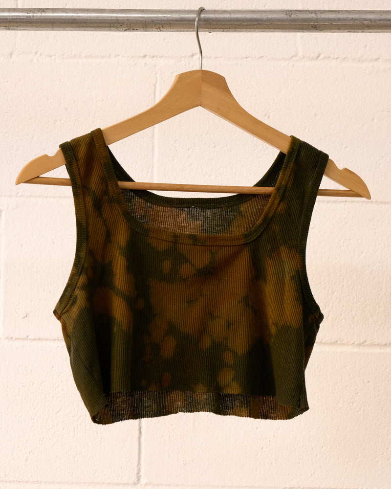 Monarch cropped tank top
