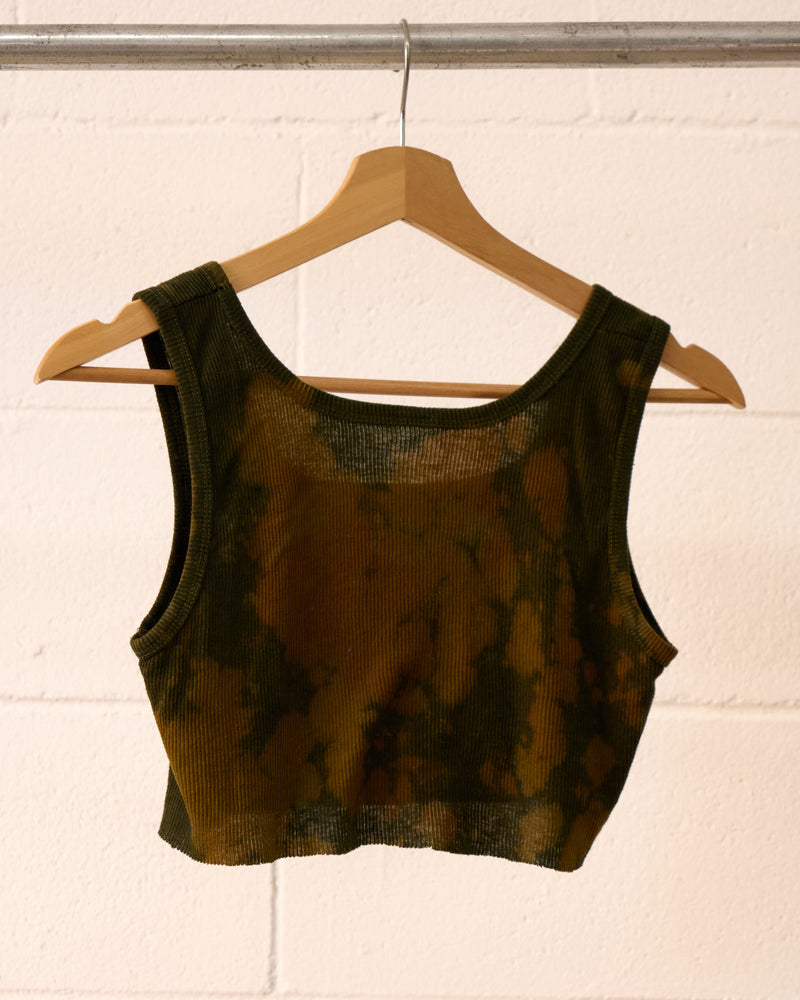 Monarch cropped tank top