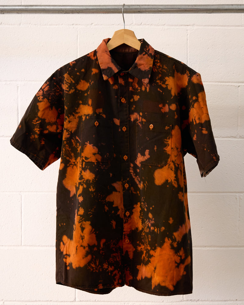 Monarch short sleeve button up