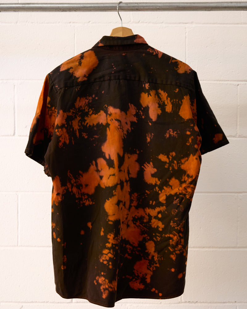 Monarch short sleeve button up