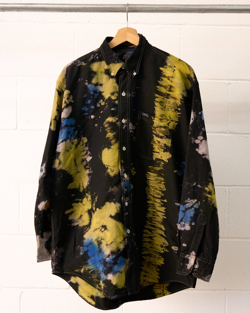 Moto Tie Dye long sleeve button up