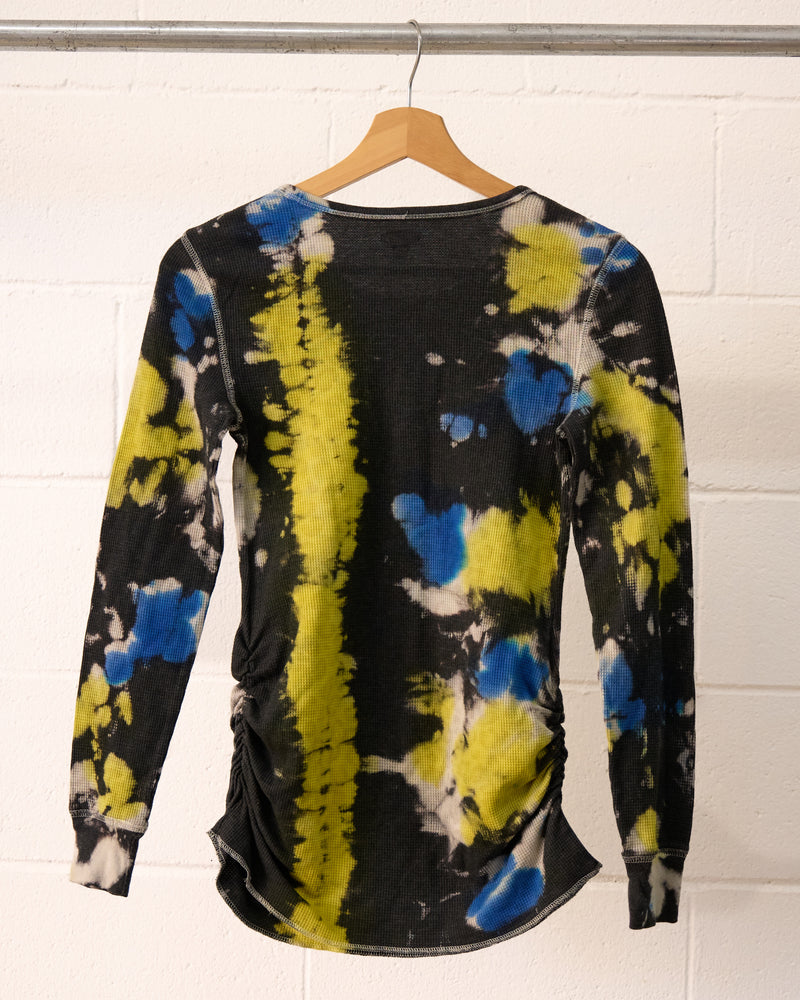 Moto Tie Dye long sleeve thermal