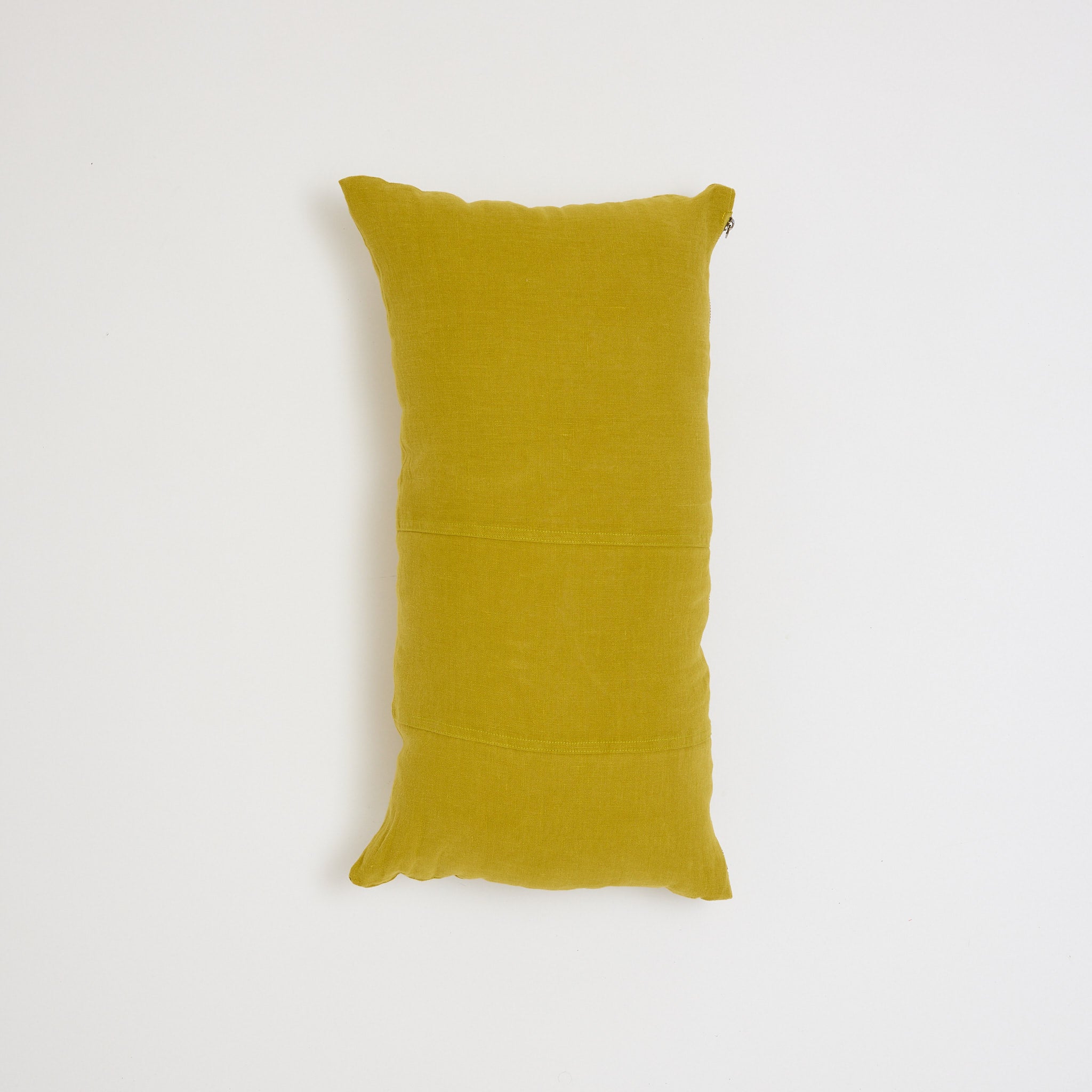 Mustard yellow shops lumbar pillow