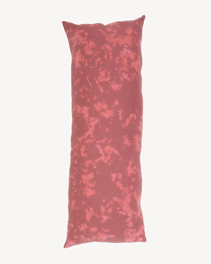 Tie Dye Linen Body Pillow