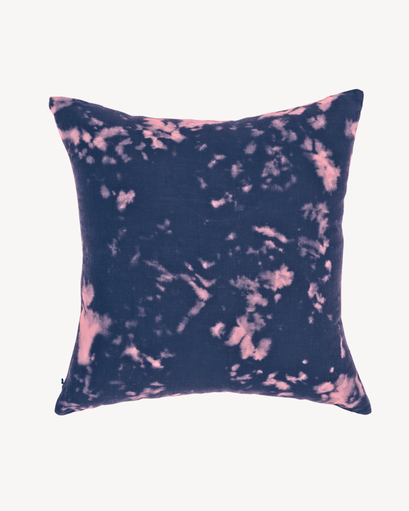 Tie Dye Linen Mini Pillow