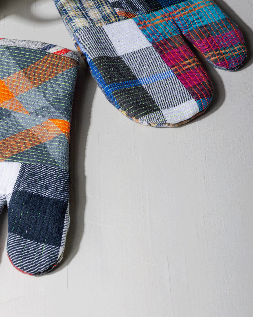 Remade Patchwork Oven Mitt (PRE ORDER)