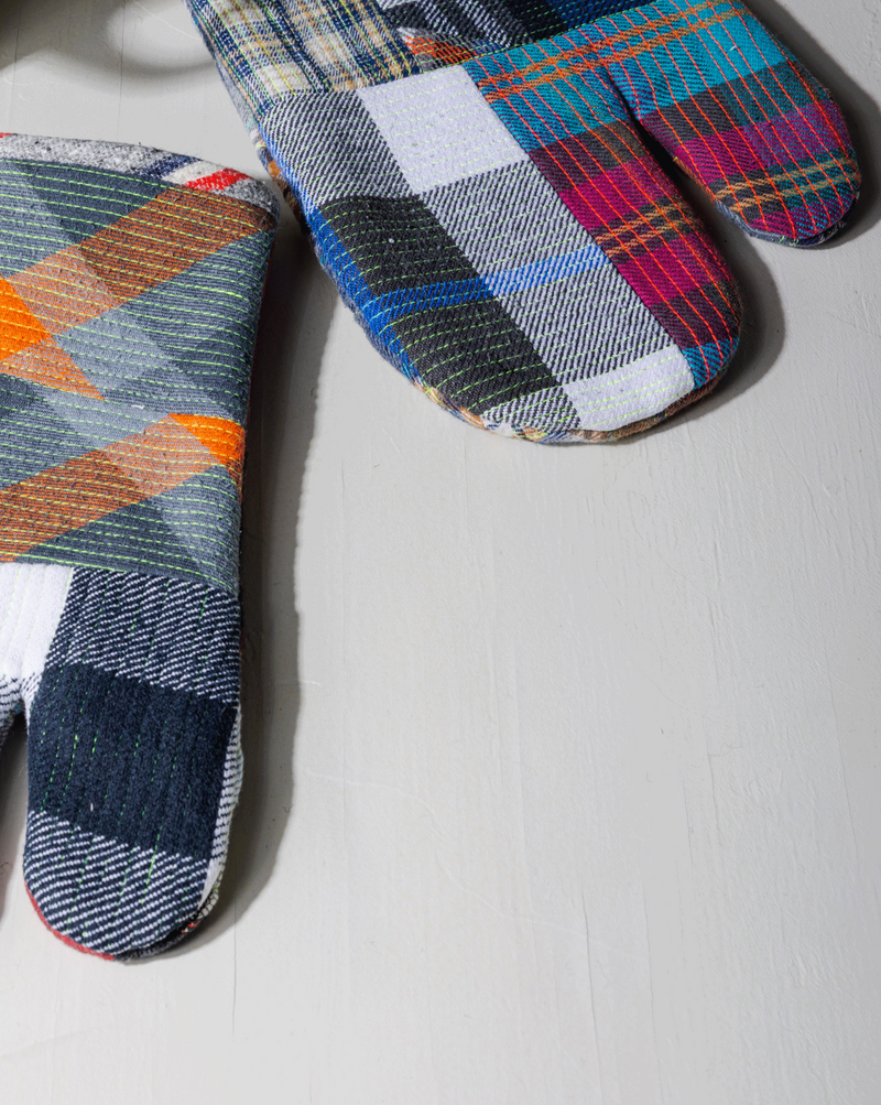 Remade Patchwork Oven Mitt (PRE ORDER)