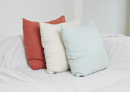 The Linen Small Throw Pillow 24"x24"