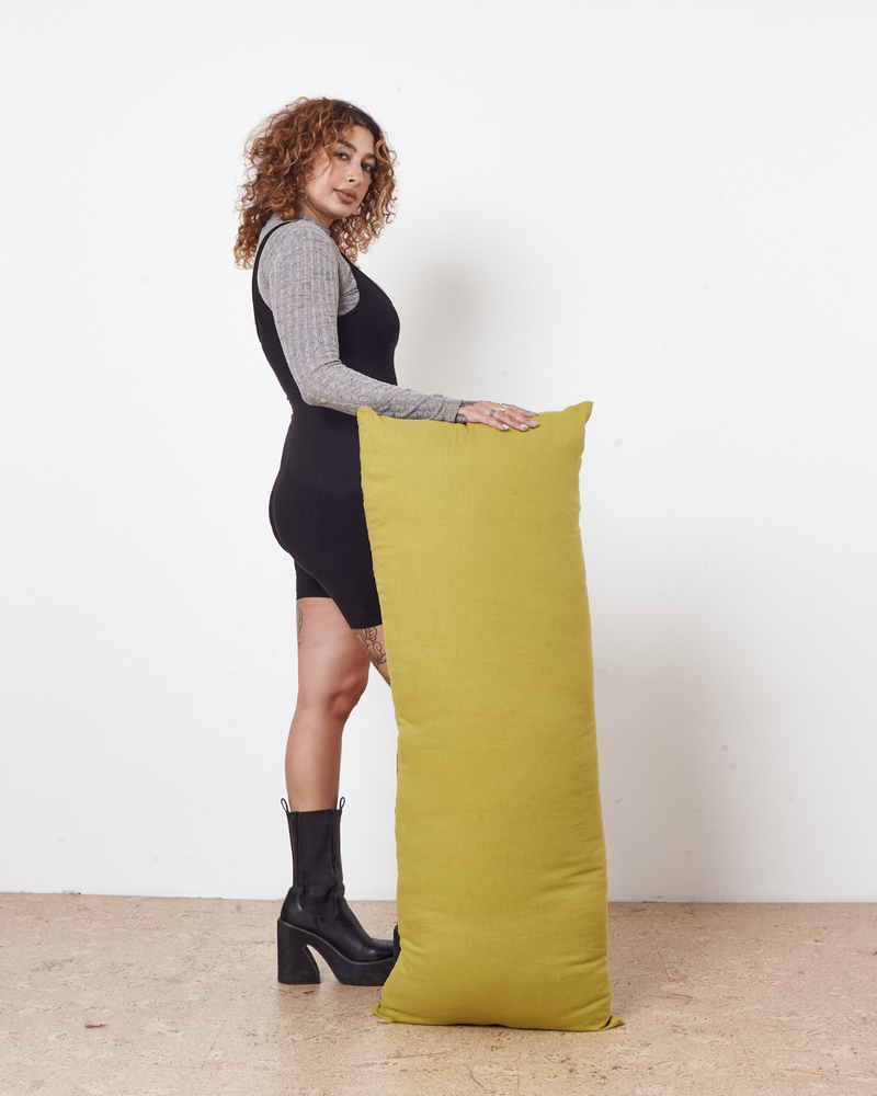 Linen Body Pillow