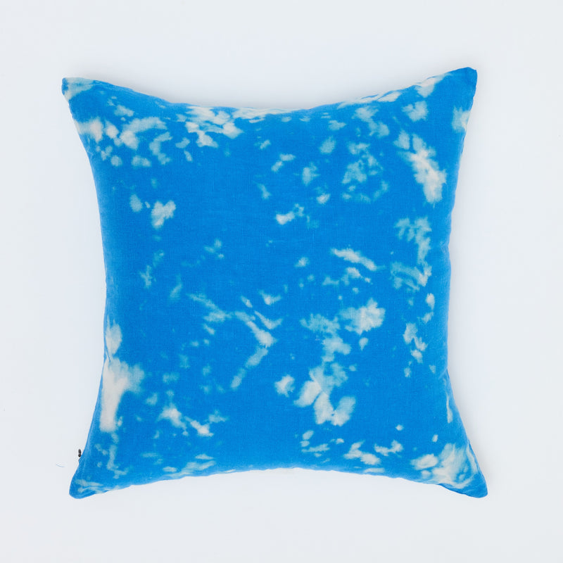 Small Tie Dye Linen Pillow
