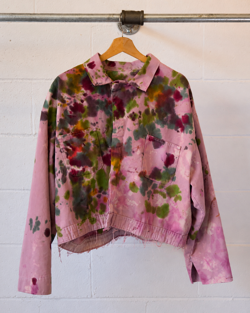 Wildflower Cropped Mechanic Jacket